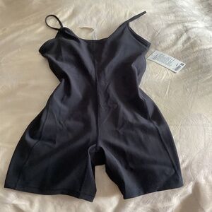 Lululemon Ribbed Contoured Unitard 6 inch length - size 14